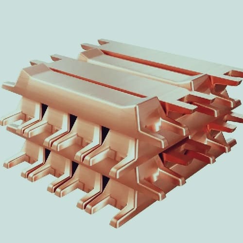 Медная чушка М2 Медная чушка М2